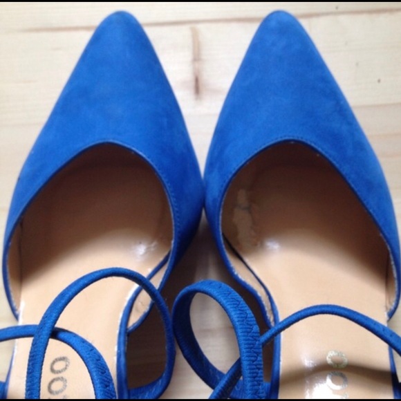 Cobalt blue kitten heel - Picture 4 of 4
